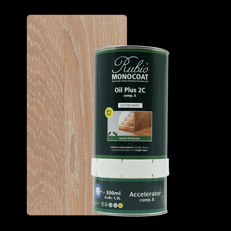 OIL PLUS 2C Cotton White Set 1,3 Liter Set