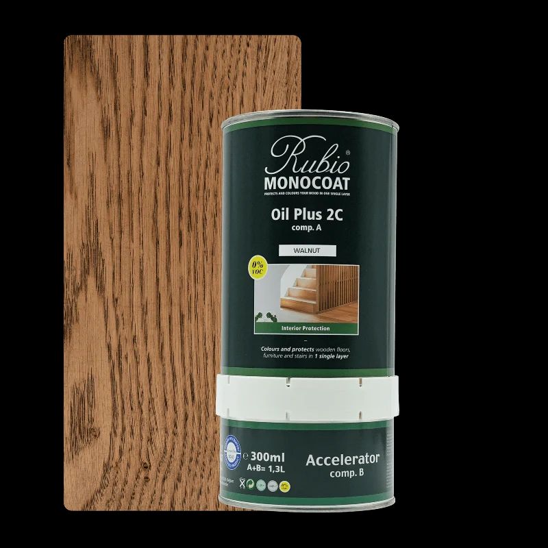 OIL PLUS 2C Walnut Set 1,3 Liter Set